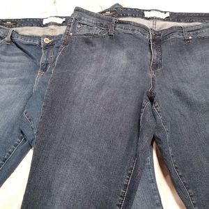 BUNDLE TORRID JEANS! skinny plus size 22 two pairs